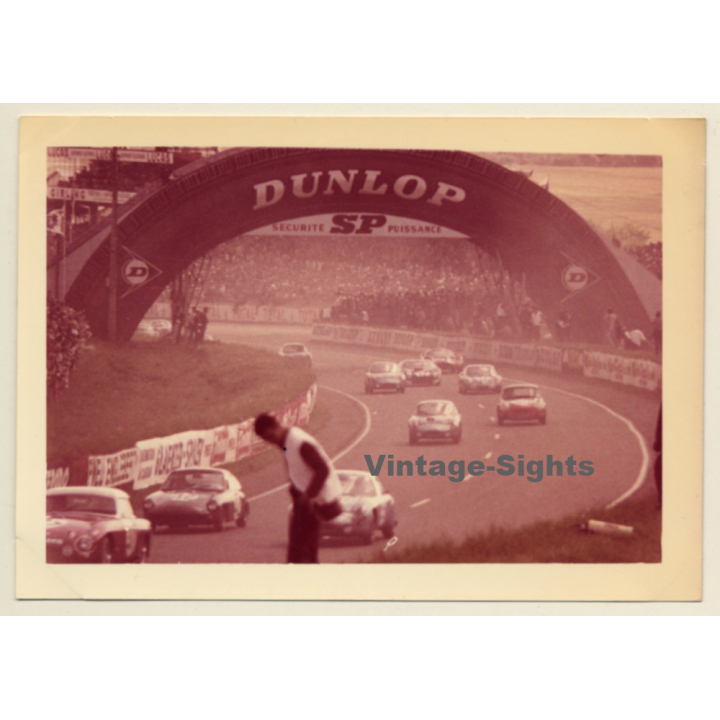 24 Hours Of Le Mans 1964: Start Phase N°42 Deep Sanderson 301/ Lawrence - Spice (Vintage Photo)