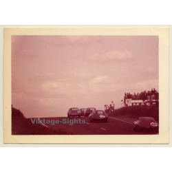 24 Hours Of Le Mans 1964: Race N°59 Alpine N63B N°46 Alpine M64 (Vintage Photo)