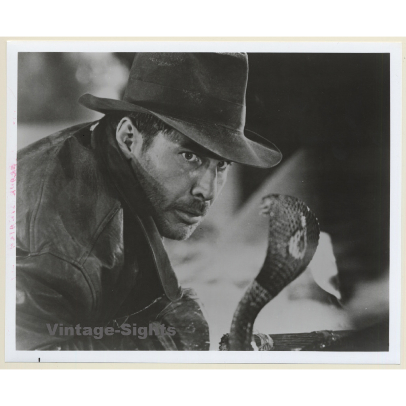 Harrison Ford: Indiana Jones Raiders Of The Lost Ark (Vintage Movie Still Photo 1981)