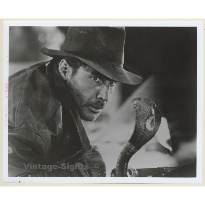 Harrison Ford: Indiana Jones Raiders Of The Lost Ark (Vintage Movie Still Photo 1981)