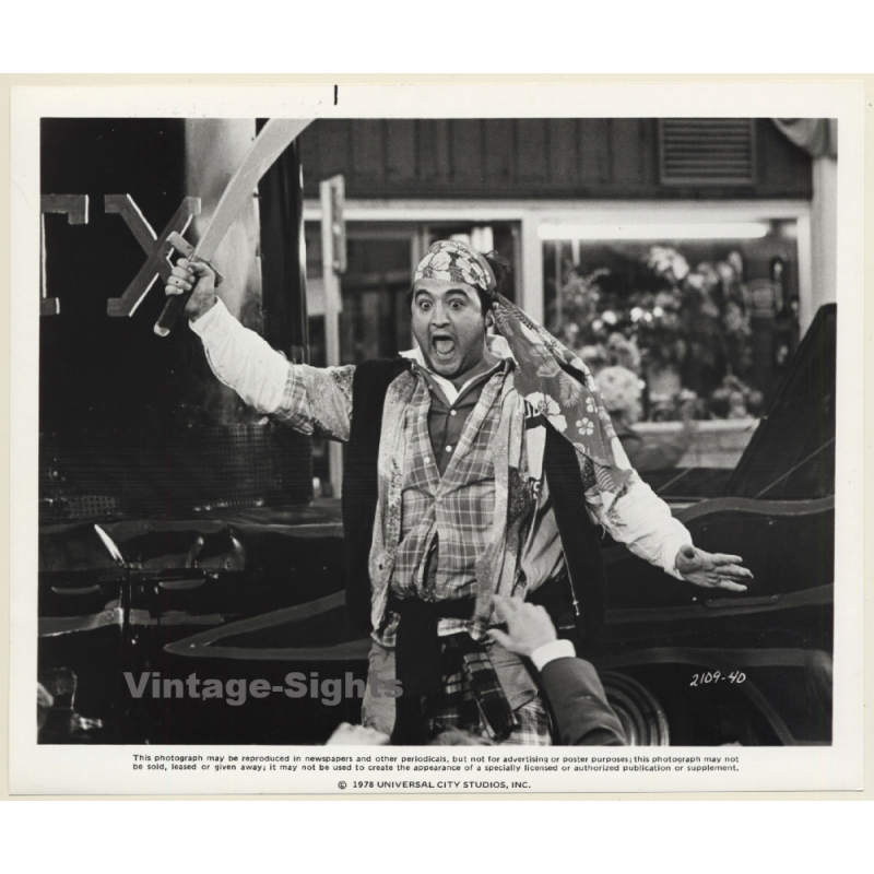 John Belushi: Nation Lampoon's Animal House (Vintage Movie Still Photo 1978)