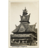 Sumatra / Indonesia: Pile Dwelling House*3 / Batak Architecture (Vintage RPPC ~1920s/1930s)