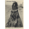 Magrheb: Scènes Et Types - Ouled-Nail / Headdress - Ethnic (Vintage PC ~1910s/1920s)