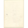 Natural Topless Female *3 / Rear View - Back (Vintage Photo France ~1940s/1950s)
