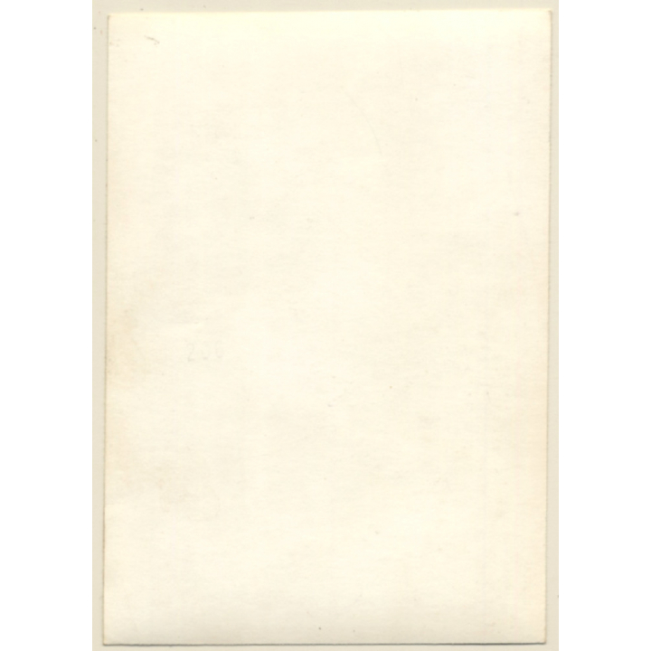 Natural Topless Female *4 / Kneeling On Carpet (Vintage Photo France ~1940s/1950s)