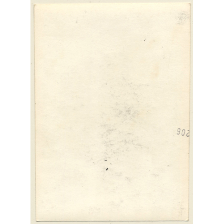 Natural Topless Female *7 / Kneeling - Boobs (Vintage Photo France ~1940s/1950s)