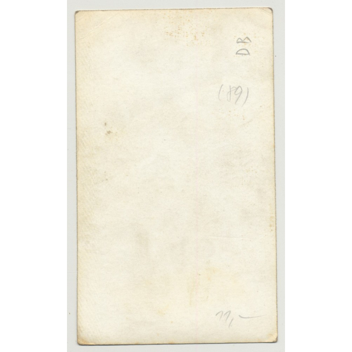 Blonde Nude In Classic Pose (Vintage Photo B/W ~1950s)