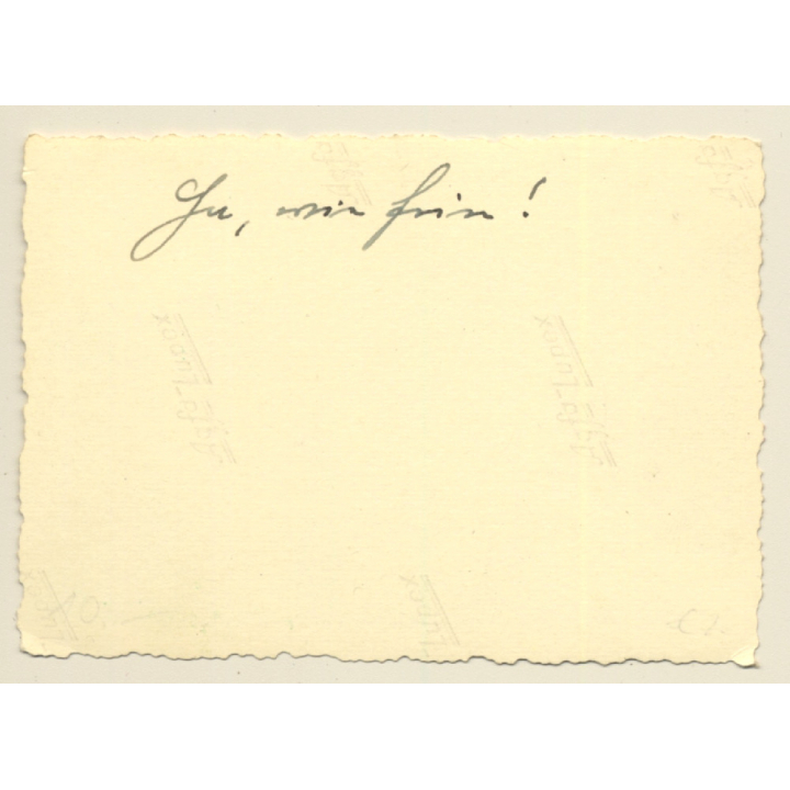 Nude Soldier & Comrades Washing Himself In Lake / Gay INT (Vintage Photo 1930s/1940s)