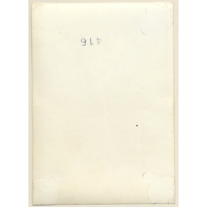 Brunette Female Undressing In Front Of Fire Place*1 / Fishnets (Vintage Photo ~1940s/1950s)