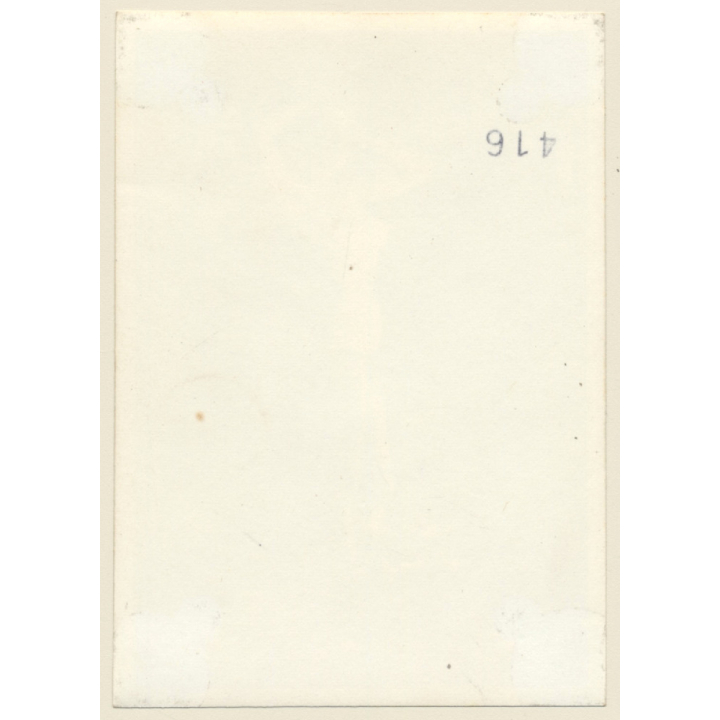 Brunette Female Undressing In Front Of Fire Place*2 / Nude (Vintage Photo ~1940s/1950s)