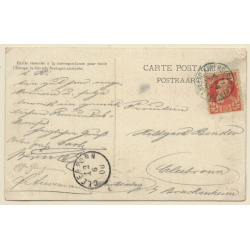 Anvers: Cale Sèche - Steamer In Dry Dock (Vintage PC 1906)