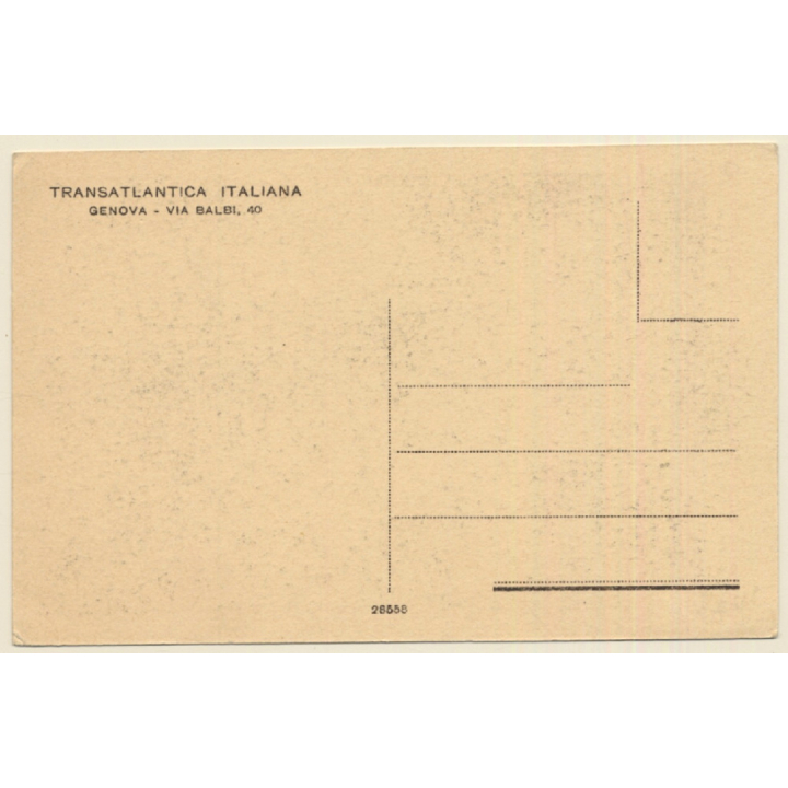 Steamers C.Battisti N.Sauro Amm.Bettolo / Galleria (Vintage PC ~1920s/1930s)