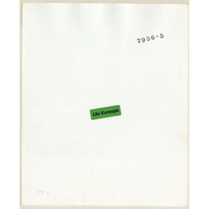 Erotic Study: 2 Pretty Females Teasing Each Other / Lesbian INT (Vintage Photo KORENJAK 1970s/1980s)