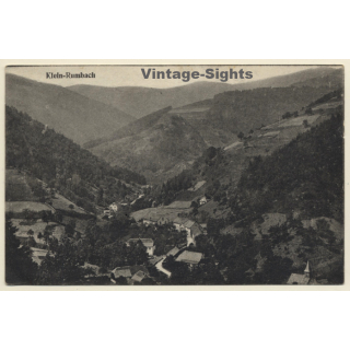 Klein Rumbach - Haut Rhin / France: Total View - Field Post (Vintage PC 1915)