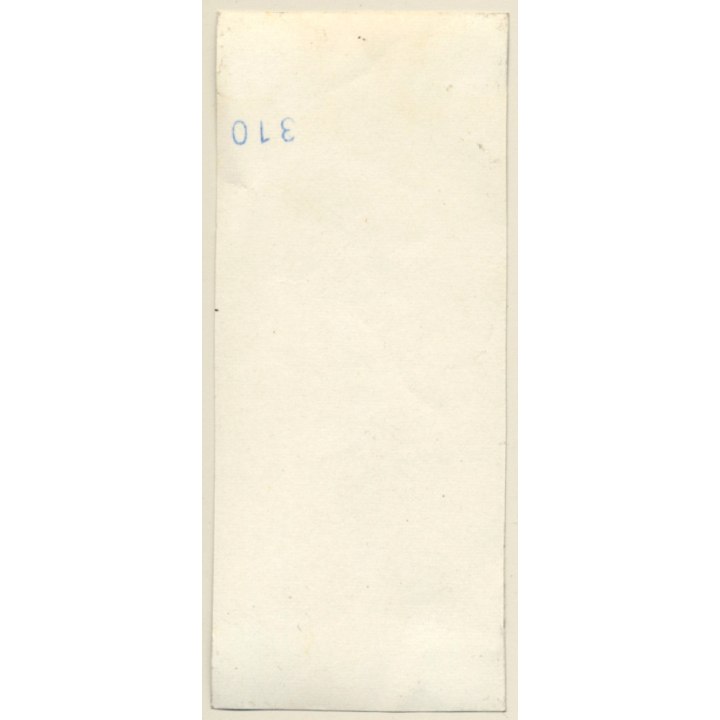 Erotic Study Of Natural Brunette Nude*1 / Cloth - Eyes (Vintage Photo France ~1940s/1950s)