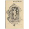 Malerschule Wilhelm Schütze: Putten - Rosen - Engel N°25 (Vintage PC ~1920s)