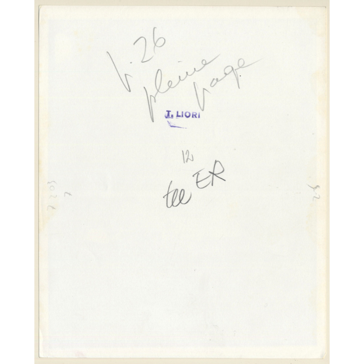 Erotic Study By T.Liori: 2 Nude Girlfriends On Mirror *7 / Lesbian INT (Vintage Photo KORENJAK 1970s/1980s)