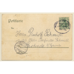 Thale - Harz / Germany: Hexentanzplatz Mit Walpurgishalle (Vintage PC 1904)
