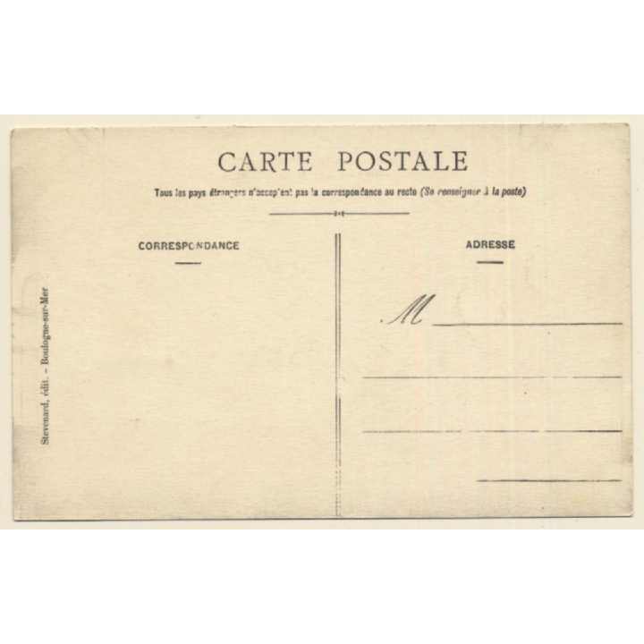 Boulogne-Sur-Mer: Casino - Salon Du Baccara E.S. (Vintage PC ~1920s)