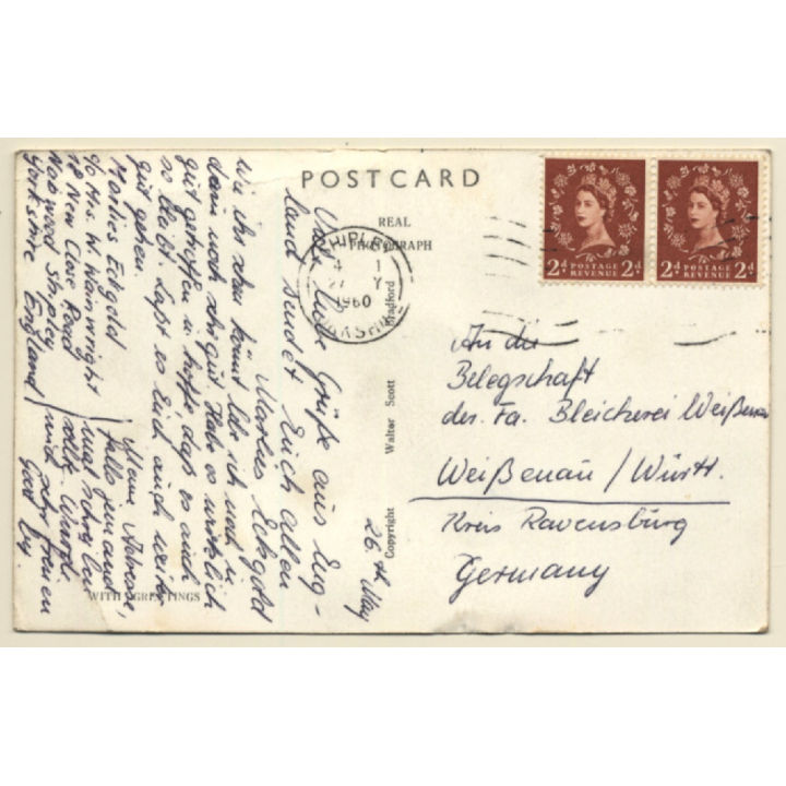 Bradford / United Kingdom: Sunbridge Road (Vintage RPPC 1960)