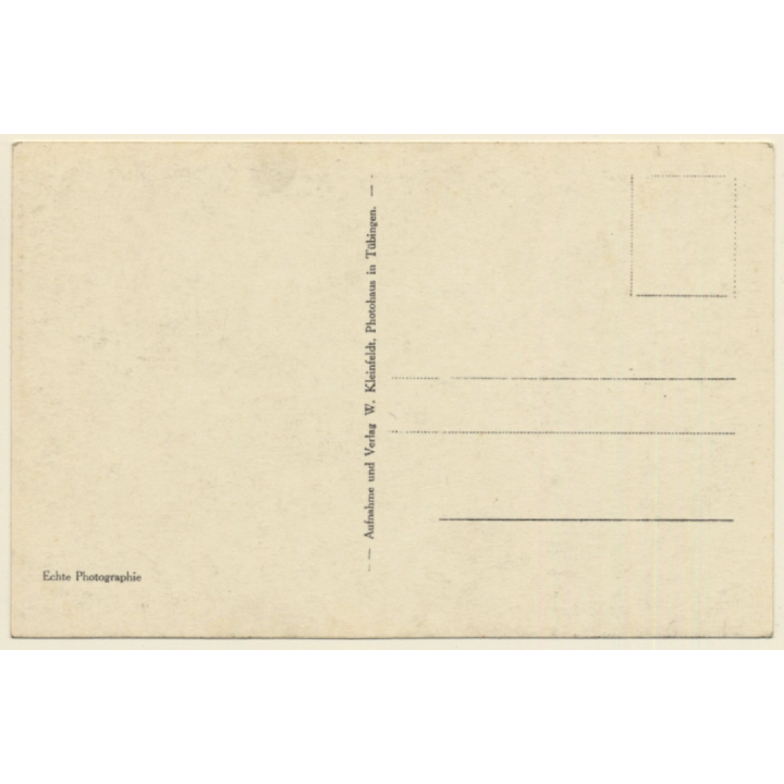 Reutlingen / Germany: Lindenbrunnen (Vintage RPPC)