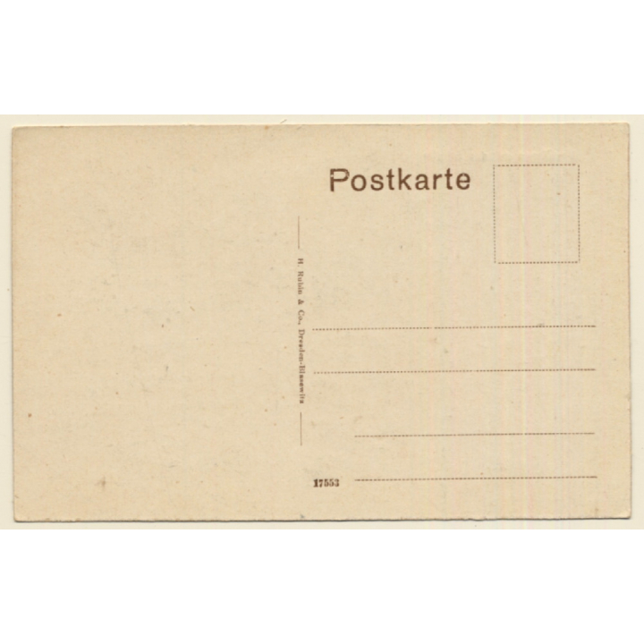 Reutlingen / Germany: Stadt Mit Achalm (Vintage PC)