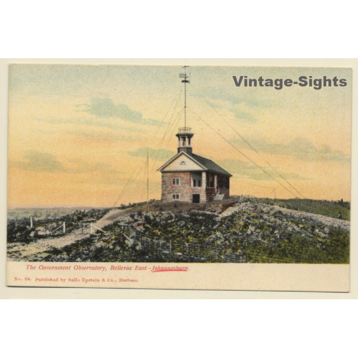 Johannesburg / South Africa: The Government Observatory (Vintage PC ~1900s)