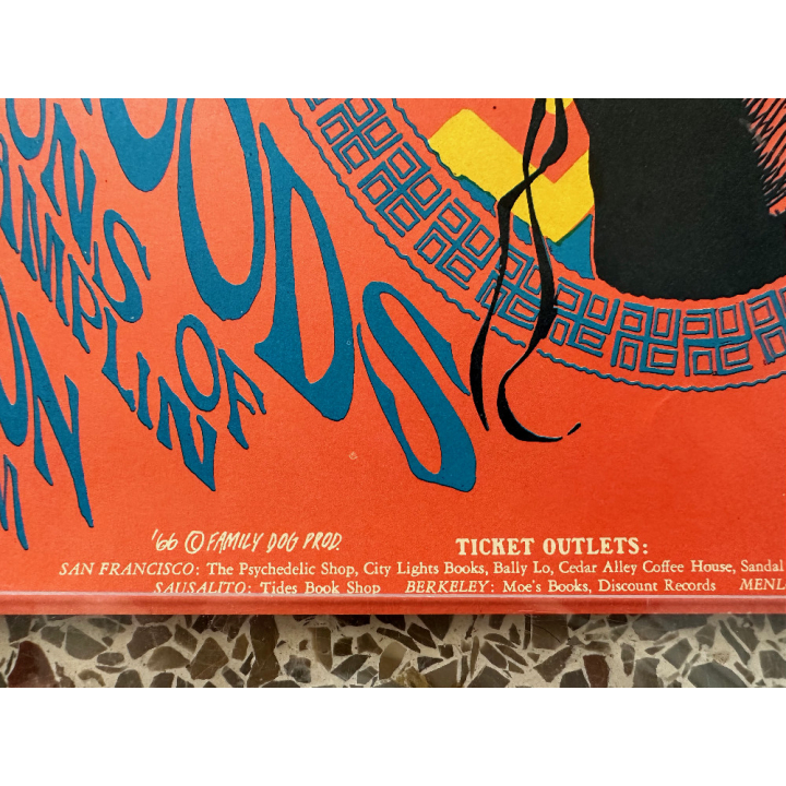 Family Dog Presents: Youngloods / Avalon Friday Dec.16th 1966 (Rare Vintage Poster - 2nd Print)