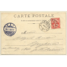 Poste Suisse En Hiver / Pferdeschlitten (Vintage PC 1905)