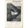Predjama / Slovenia: Cave Castle - Höhlenburg (Vintage PC 1901)