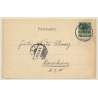 Offenburg / Germany: Schloss Ortenberg (Vintage PC 1899)