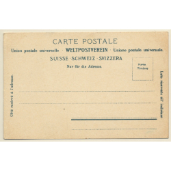 Switzerland: Pilatusbahn - Hotel Pilatuskulm (Vintage PC ~1900s)