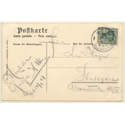 Schwäbisch Hall / Germany: Solbadhotel (Vintage PC 1907)
