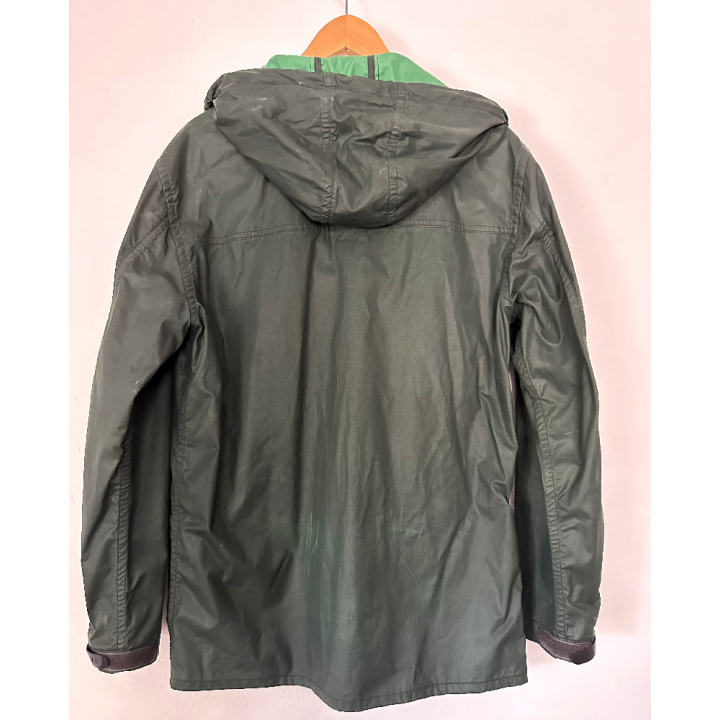 Marc By Marc Jacobs: Green Waxed Windbreaker / Rain Coat (Size M ~ 2000s)