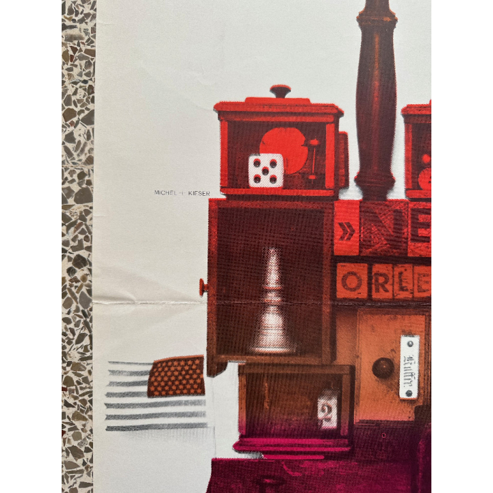 Europäisches New Orleans Amateur Jazz Festival 1965 (Vintage Poster Günther Kieser)