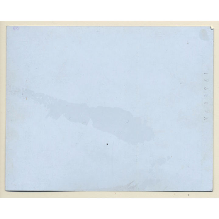 Nude Darkhaired Maid In BDSM Session *3 / Handcuffs - Bondage (Vintage Photo France ~1950s)