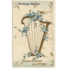 Herzlichen Glückwunsch Zum Namenstage / Harp (Vintage PC 1905)