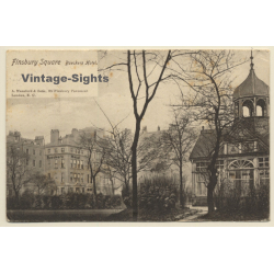 London / UK: Finsbury Square - Bueckers Hotel (Vintage PC 1907)