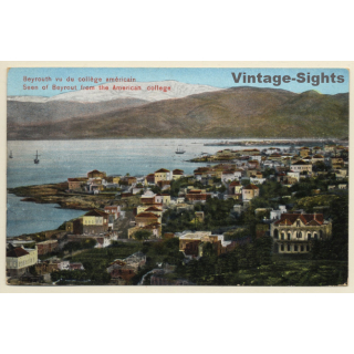 Lebanon: Seen Of Beyrout From The American College (Vintage PC)