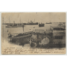 Tonkin - Haiphong / Vietnam: La Rade (Vintage Postcard 1905)
