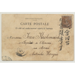 Tonkin - Haiphong / Vietnam: La Rade (Vintage Postcard 1905)
