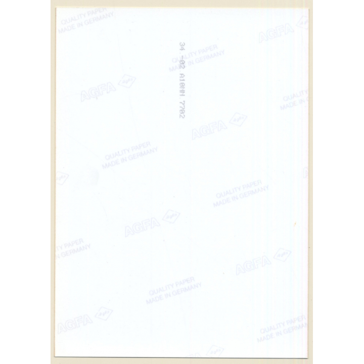 Slim Blonde Striptease Dancer / Feather Boa (Vintage Photo GDR ~1980s)