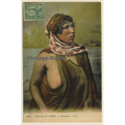 Maghreb: Bédouine / Ethnic - Risqué - Boobs (Vintage LL. PC 1910)