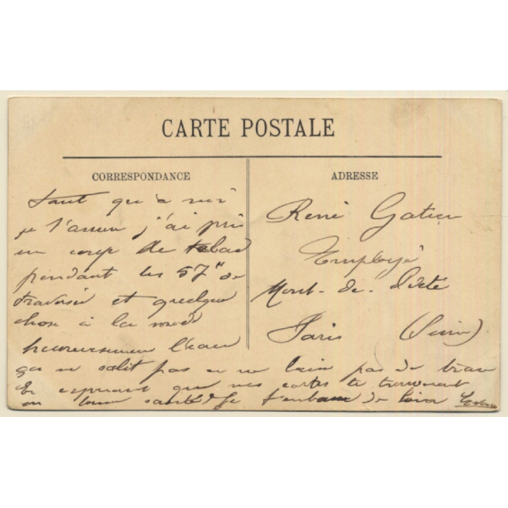 Maghreb: Bédouine Portant Son Enfant / Ethnic - Risqué (Vintage LL. PC 1910s)