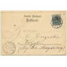 Gruss V.D. Reserve 2te Kompanie G.J.B. Noch 199 Tage (Vintage PC 1901)