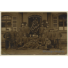 Bitsch / Switzerland: Soldaten Weihnachten 1915 (Vintage RPPC)
