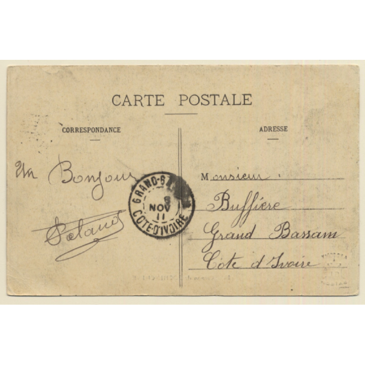 South Vietnam: Caiman Of Cochinchina (Vintage PC 1911)