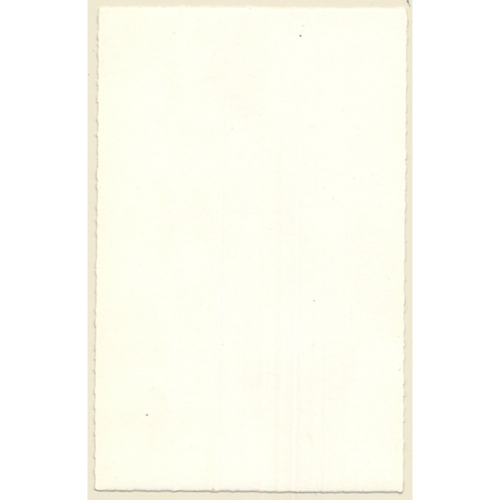 Hot Brunette Semi Nude On Chair / Negligee - Pin-Up (Vintage RPPC ~1950s)