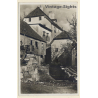 Fuzine - Gorski Kotar / Croatia: Old House - Backstreet Alley (Vintage RPPC)