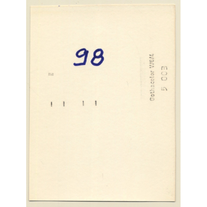 Natural Nude Curlyhead Standing (Vintage Photo GDR ~1980s)